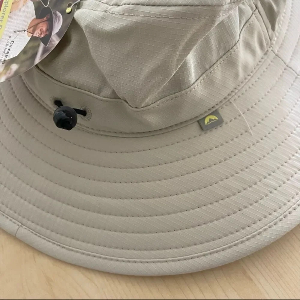 Solar Escape UV Explorer Beige Unisex Boonie Hat - Picture 4 of 12